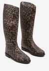Cizme de cauciuc  Imprimeu leopard