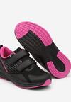 Pantofi sport Negru cu fucsia