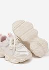 Pantofi sport Bej cu roz