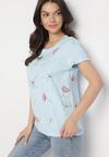 T-shirt Albastru deschis