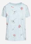 T-shirt Albastru deschis