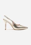 Pantofi stiletto Aurii