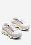 Pantofi sport Alb cu gri