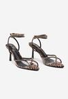 Pantofi stiletto Imprimeu leopard