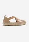 Sötét bézs Espadrilles