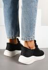 Sneakers Negru cu alb