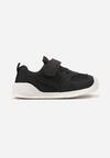Czarne Buty Sportowe Sneakersy z Zapięciem na Rzep Elisona