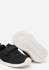 Czarne Buty Sportowe Sneakersy z Zapięciem na Rzep Elisona