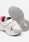Wielokolorowe Buty Sportowe Sneakersy z Geometrycznym Motywem Olirenea