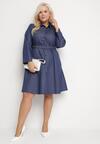 Rochie Bleumarin