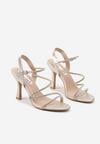 Pantofi stiletto Aurii