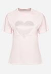 T-shirt Roz deschis