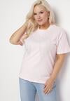 T-shirt Roz deschis