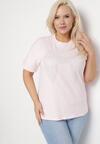 T-shirt Roz deschis