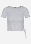 T-shirt Gri închis
