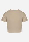 T-shirt Bej închis