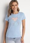 T-shirt Albastru deschis