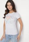 T-shirt Gri deschis