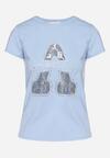 T-shirt Albastru deschis