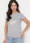 T-shirt Gri închis