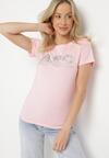 T-shirt Roz deschis