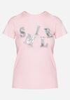 T-shirt Roz deschis
