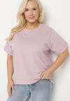 T-shirt Mov deschis