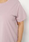 T-shirt Mov deschis