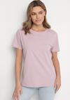 T-shirt Mov deschis