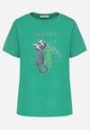 T-shirt Verde închis