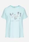 T-shirt Albastru deschis