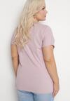 T-shirt Mov deschis