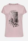 T-shirt Mov deschis
