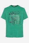 T-shirt Verde închis