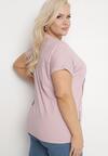 T-shirt Mov deschis
