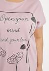 T-shirt Mov deschis