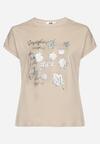 T-shirt Bej închis