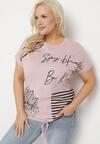 T-shirt Mov deschis