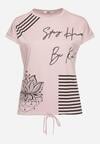 T-shirt Mov deschis