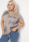 T-shirt Bej închis