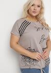 T-shirt Bej închis