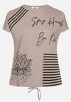 T-shirt Bej închis