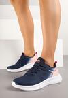 Pantofi sport Bleumarin cu roz