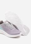 Pantofi sport Gri cu verde mentă