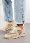 Sneakers Bej închis