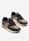 Sneakers Negru cu maro