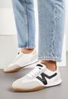 Szaro-Czarne Sneakersy w Stylu Kultowych Tenisówek Tultia