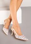 Pantofi stiletto Bej
