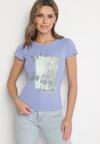 T-shirt Albastru deschis