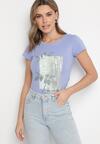 T-shirt Albastru deschis
